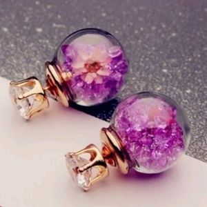 Double Sided Stud Fashion Earrings